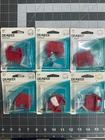 New 6-PACK Lot Slide-co 22486 Plastic Drawer Track Red Guide 9/32 X 3/4". Price: $26.97.