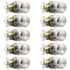 Probrico 10 Pack Passage Door Knobs Brushed Nickel Hallway/closet New. Price: $106.78.