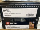 Grip Rite BT176100R, 6" Bar Ties, Gauge, Carton Of 25 Bags, Per New. Price: $25.00.