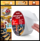 Heavy Duty Clear Grip Tape Anti-slip Non-skid Roll 4"X35' For Stairs, Bathtub, New. Price: $41.39.