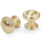 Amasideca 10 Pack Brushed Gold Kitchen Cabinet Knobs Round Knob, New. Price: $38.45.