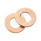 Uxcell M4 Flat Washer, 36 Pcs Copper Ring Washers 8MM Od 1MM Thick Metal Se New. Price: $14.33.