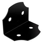 1218BC 5" X 3-3/4" 3-1/2" Hartley Heavy Angle Black New. Price: $14.61.
