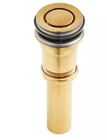 Signature Hardware Pop-down Bathroom Sink Drain Brushed Gold, SHLD100BG New. Price: $76.05.