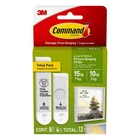 3M Command White Picture Hanging Strips 16 Lb 8 Pk New. Price: $13.59.
