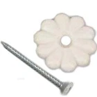 United States Hardware White Rosette With Screws (24-COUNT) D-138B New. Price: $16.11.