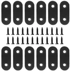 12 Pcs Straight Brace, Flat 1.6 X 0.6 Stainless Steel New. Price: $11.79.