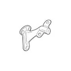 Don-jo 130619 Cast Aluminum Handrail Bracket, Clear Coated Satin Nickel Plat New. Price: $23.95.