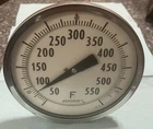 Ashcroft 50/550 5" Bi-metal Thermometer Fahrenheit Scale Used. Price: $175.00.