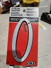 Hillman / Cole Nail-on Reflective Number House (zero) 4 New. Price: $6.95.
