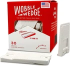 Wobble Wedges 30 Pack Flexible Plastic Shims Leveling Furniture Toilet Home Repa New. Price: $26.99.