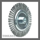 6" Stringer Bead Wire Wheel Brush Weiler 08766 .020" Steel Fill 5/8"-11 Nut New. Price: $36.99.