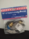 United States Hardware/ 15" Lp Gas Flexible Hose RV-339B (new In Package, Qty 1). Price: $8.50.