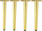 12 Inch Furniture Table Legs Golden, Steel Round Tapered Modern Sofa Feet, Strai New. Price: $47.90.
