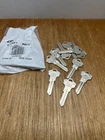 (QTY.10) Kaba Ilco A1176ST-KW10 Brass Key Blank Kwikset Usa New. Price: $10.40.