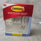 3M Command Damage-free Hanging Variety Kit 17232-ES Clear Hooks Strips 19 Items Open. Price: $14.99.
