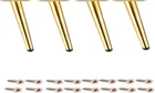 Osring 4 Inch Furniture Legs Gold Round Tapered Metal Table Leg, Slant Cabinet New. Price: $36.13.