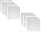 Usg 4240 12" Tivoli Textured Tongue Groove Ceiling Tiles - Pack New. Price: $98.99.