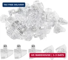 Biaungdo Clear Shelf Support Pegs, 30 Pcs 5MM Plastic Pins Small Cabinet New. Price: $11.53.