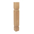 Outwater 35-1/4"H X 5"W 5"D Unfinished Cherry Mission Island Leg New. Price: $219.99.