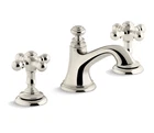 Kohler K-72759-3-SN Artifacts Bathroom Widespread Faucet Handles Polished Nickel Open. Price: $758.00.