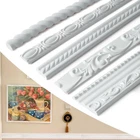 Yefanxi Flexible White Pvc Wall Molding Trim Self-adhesive, New. Price: $11.22.