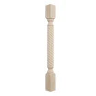 Ekena Millwork COL03X03X35HARW Hamilton Rope Cabinet Column Top Block 6 1/8 New. Price: $110.68.