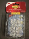 3M Command Clear Decorating Clips Value Pack 40 48 Strips New. Price: $15.80.
