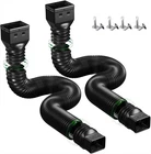 2 Pack Rain Gutter Extensions Flexible,down Extender Diverter... New. Price: $53.14.