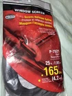 Prime-le Alumum And Fiberglass Screeng Sple 11/64 X 25FT Black Vyl New. Price: $5.49.
