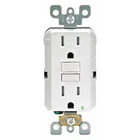 Leviton GFTR1-W Gfircptcl, 15A, 125VAC, Wht, Polycarbonate New. Price: $22.59.