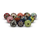 Ceramic Cabinet Knobs For Drawers 12 Piece Multicolor Cupboard Door Furn... New. Price: $30.34.
