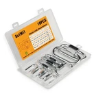 10 Pcs Heavy Duty Chain Quick Links, 3 Sizes Locking Carabiner Set - Galvaniz... New. Price: $11.49.