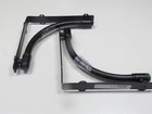 Allen + Roth 9.06" Long 1.58" Wide 9.6 Deep Matte Black Shelf Bracket #3592122 New. Price: $19.99.