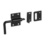 National Hardware 2-5/16-IN Black Gate Latch Model #N100-056 New. Price: $12.99.