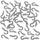 Hulless 100 Pcs 1/2 Inch Metal Cup Hooks Ceiling Screw For Attachment A... New. Price: $8.68.