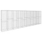 Gabion Wall Cage With Cover Galvanized Steel 236.2"X19.7"X78.7 Vidaxl New. Price: $535.99.