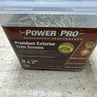 Hillman Power Pro 48636 #8 2 In. Star Trim-head Exterior Screw 5LB. New. Price: $43.00.