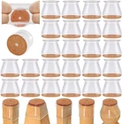 Viume 24 Pcs Chair Leg Protectors For Hardwood Floors Silicone Covers New. Price: $20.83.