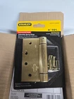 Stanley Adjustable Spring Door Hinge CD2060R 4 Satin Brass Finish. "new".. Price: $14.99.