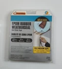 Thermwell, 5/16" X 1/4" 17', Brown, D-section, Self-adhesive, Weather Strip Open. Price: $10.99.