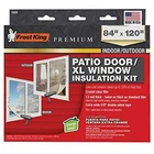 Premium 1.5M Heavy Duty 84"X120" Patio Door Xl Window Shrink Film Insulation Kit New. Price: $20.81.