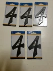 Lot Of Hillman 839758 4" Number New. Price: $21.59.