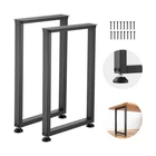 Vevor Steel Table Legs 29.1 X 17.7 In Square 2204 Lbs Heavy Duty Set Of Black New. Price: $47.90.