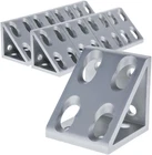 8020, 4138, 10 Series, Hole Aluminum Inside Corner Gusset 2" X Bracket Fo New. Price: $248.99.