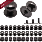 Yugtcen 32PCS Mini Drawer Pulls, 0.37INCH Small Knobs Diameter 0.37", Black New. Price: $12.39.