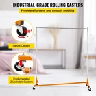 Z Rack, Industrial Grade Base Garment Rolling Sturdy Ste New. Price: $61.68.