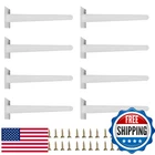 Smaxcn 8X 9 7/8" White Metal Furniture Legs, Cabinet Leveling Feet, 600KG Cap. New. Price: $87.28.