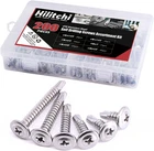 Hilitchi 410 Stainless Steel #10 Wafer Head Phillips Self Drilling Screws Sheet New. Price: $22.06.