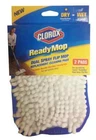 Clorox Ready Flip Mop Refill Dual Spray Wet Dry Replacement Cleaning Pads 2 Pk New. Price: $15.00.